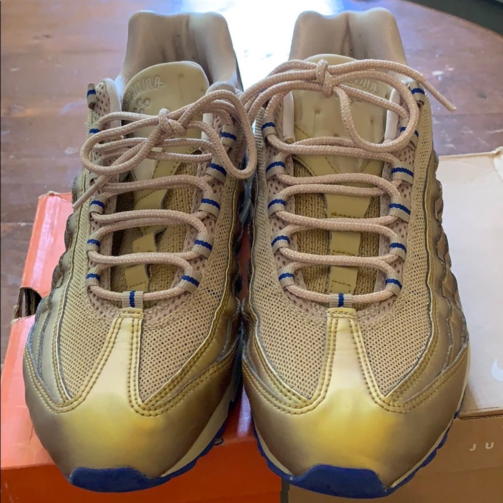 Collectors Edition Nike Air Max 95 - Gold/Royal